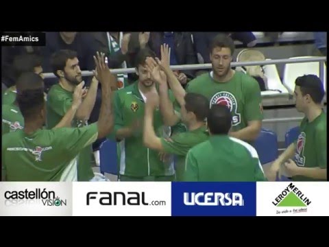 Amics Castelló 80 - Club Melilla Baloncesto 73 Jornada 21 LEB Oro