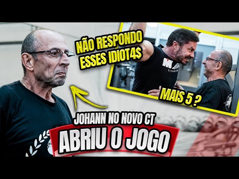 JOHANN ABRIU O JOGO PARA O CARIANI NO NOVO CT