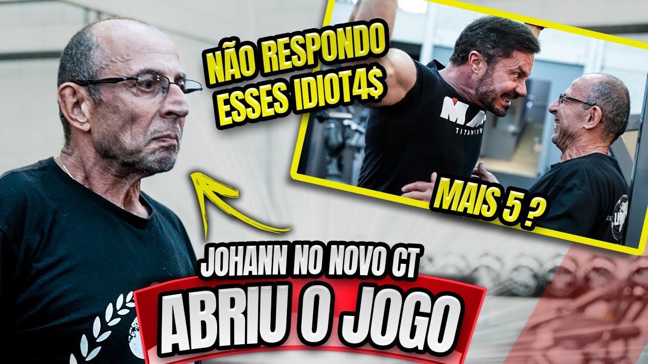 JOHANN ABRIU O JOGO PARA O CARIANI NO NOVO CT