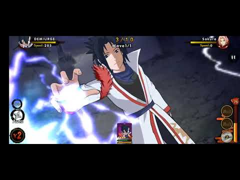 Ultimate Fight: Survival | Uchiha Sasuke Anniversary Limited - Skill Test