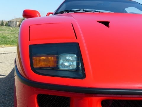 The Iconic Ferrari F40: Enzo’s last Ferrari Driven & Revealed