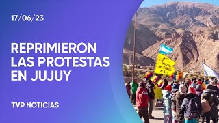 Represión de la policía de Jujuy