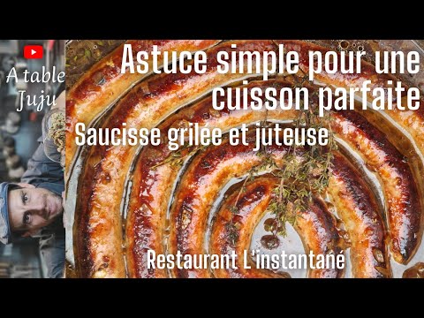 saucisse rôtie recette simple