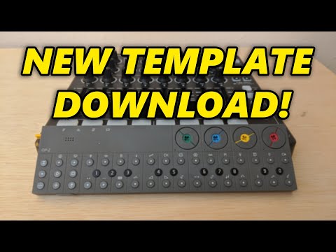 OP-Z GETS EVEN BETTER WITH FULL PAN CONTROL! (New Launch Control XL Template)