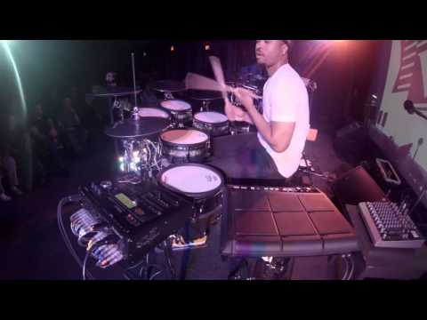 Tony Royster Jr  crazy metronome practice with the TD 30 ROLAND