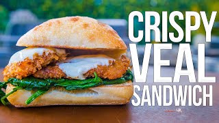 Crispy Veal Scallopini Sandwich | SAM THE COOKING GUY 4K