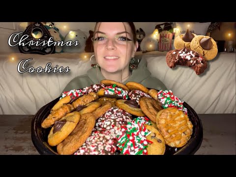 CHRISTMAS COOKIE MUKBANG! (Vegan) (No Talking)