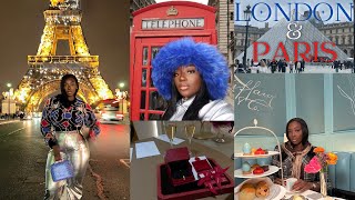 London & Paris Travel Vlog| Luxury Shopping, The Best Shisha Lounges & Restaurants, Exploring & More