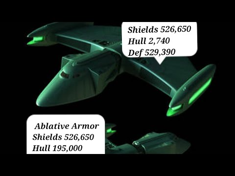 Does the Romulan Scout ship have Ablative Armor?