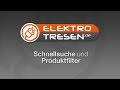 elektrotresen.de - Schnellsuche und Produktfilter elektrotresen.de - Schnellsuche und Produktfilter