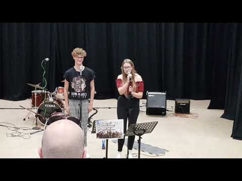 Kelsey (16) and Aden(14) singing suddenly Seymour from little shop of horrors