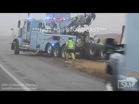 01-16-19 Wichita, KS - Freezing Drizzle, Dense Fog, Slick Roads