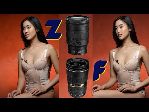 Nikon DSLR vs Mirrorless - 24-70mm f2.8 - Image Quality