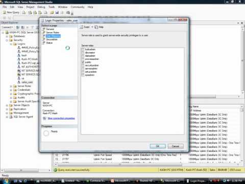 SQL 08 demo - How to create a login in sql server 2008
