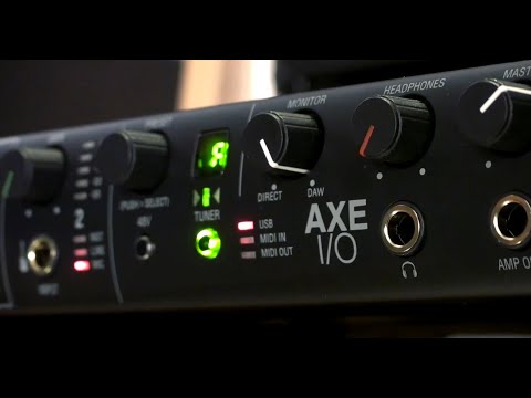 IK Multimedia's Axe I/O Solo guitar interface