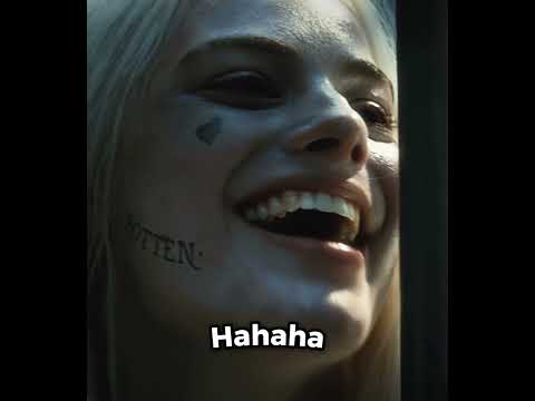 The guard can't hide his attraction to Harley Quinn