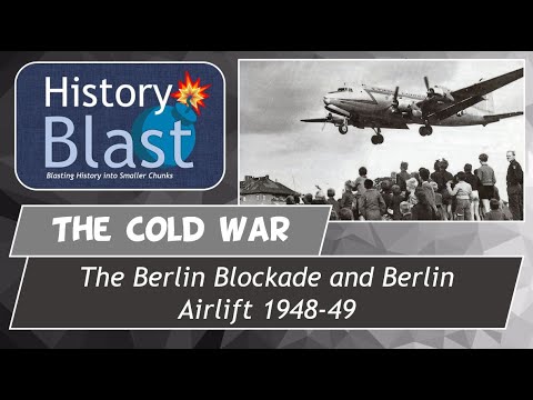 The Berlin Crisis 1948 | Berlin Blockade and Berlin Airlift