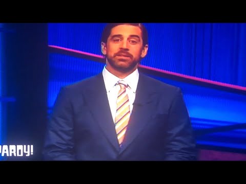 Aaron Rodgers’ first introduction and final on Jeopardy!