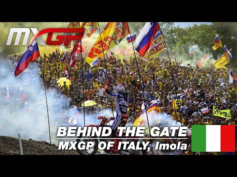 26min Behind the Gate - MXGP of Italy - Imola #Motocross