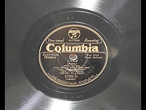 "Dust" by Columbia Photo Players ~ Ben Selvin (1927 Electrola 101 Phonograph)