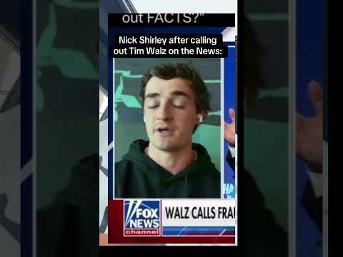 Nick Shirley after calling out Tim Walz on the News about the Somali fraud #minnesota #somali