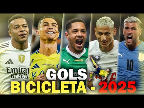 Os GOLS mais BONITOS de BICICLETA de 2025