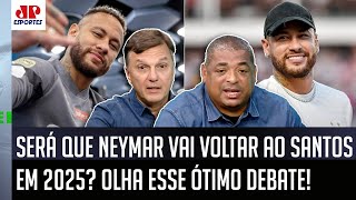 ‘O Neymar hoje é um jogador imaginário, gente, e se ele voltar ao Santos…’; olha esse baita debate