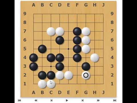 Amateur GO Analysis 9x9 - (10k vs 9k)