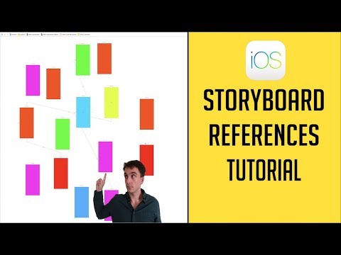 iOS Tutorial Storyboard References
