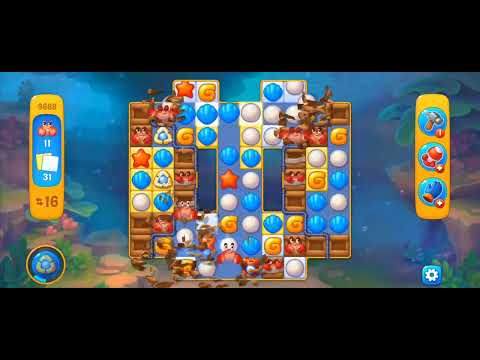 Fishdom Easy Level 9688 (with ingame boosters) @choraelmin