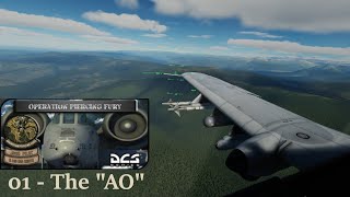 DCS: A-10C II - Operation Piercing Fury - Mission 01: The AO (VR)