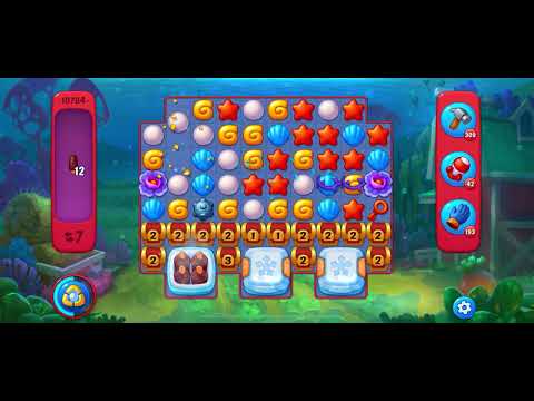 Fishdom Hard level 10784 no boosters フィッシュダム ハード