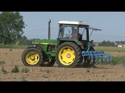 JOHN DEERE 2140 AND CULTIVATOR