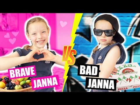 BRAVE JANNA vs BAD JANNA - SKETCH ♥DeZoeteZusjes♥