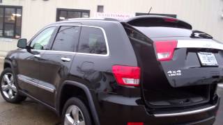 preview picture of video '2012 Jeep Grand Cherokee Limited 4wd Dekalb IL near Sycamore IL'