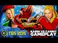 Karin Vs. Cammy - Street Fighter V Gameplay