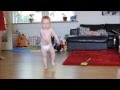 Dancing baby shows off adorable moves