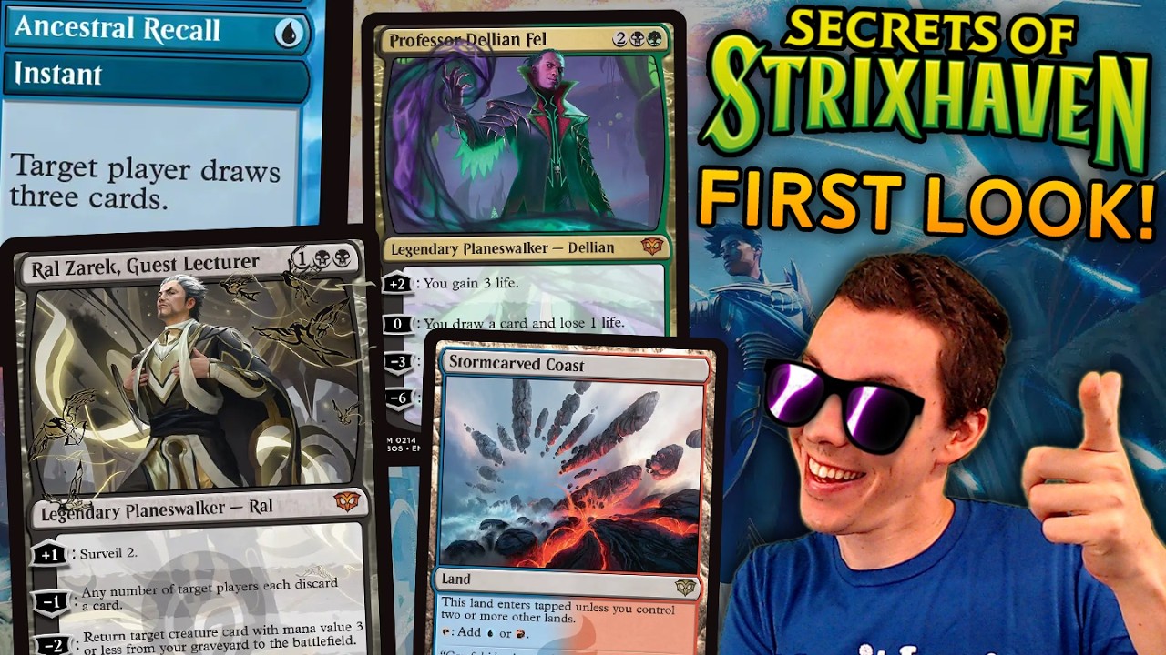 ⚪️ Secrets of Strixhaven First Look! 🔵 Mechanics! ⚫️ Themes! 🔴 And More! 🟢