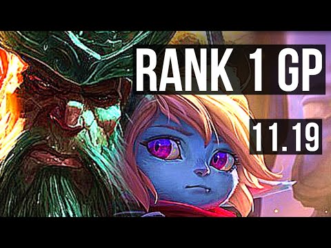 GANGPLANK vs POPPY (TOP) | Rank 1 GP, 5/1/6, Rank 14 | EUW Challenger | v11.19