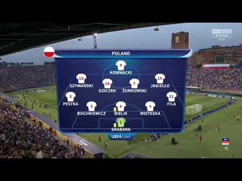 #UefaEuro U21 Poland-Italy 1-0  Goal