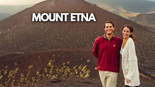 Exploring Mount Etna at Sunset 🌋 Sicily's Active Volcano