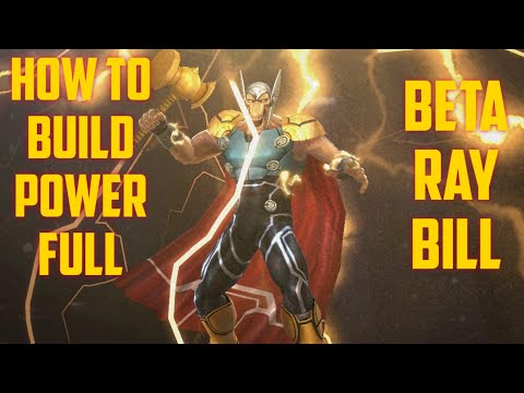 How To Build Power Full Beta Ray Bill In Marvel Future Fight