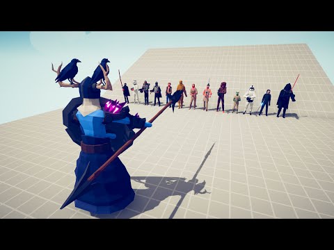 ODIN vs STAR WARS Team - Totally Accurate Battle Simulator TABS