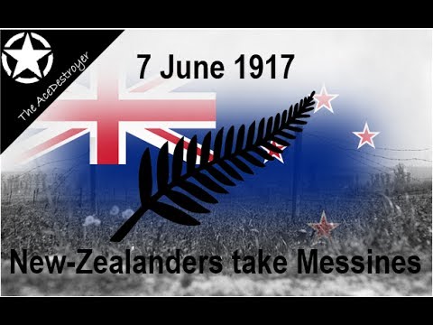 Battle of Messines 1917 - New Zealanders capture Messines!