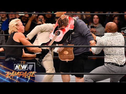 Jarrett & Lethal Rudely Welcome Golden Globe Winner Paul Walter Hauser to AEW | AEW Rampage, 1/13/23