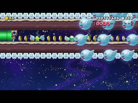 初の矢印無しのコイン通りに走る爽快!SPEEDRUN♪60S♪ by NEW★みなぴー★ - Super Mario Maker 2 - No Commentary 1by