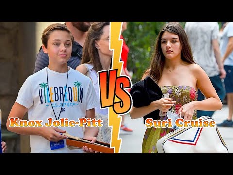 Suri Cruise Vs Knox Jolie-Pitt (Brad Pitt's Son) Transformation ★ From Baby To 2022