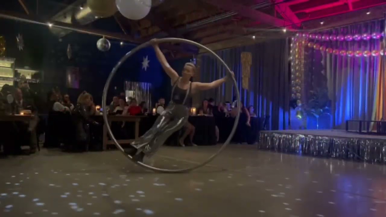 Promotional video thumbnail 1 for Circus - Aerialist & Cyr Wheel
