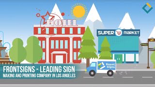 Front Signs – Leading Sign making and printing company in Los Angeles