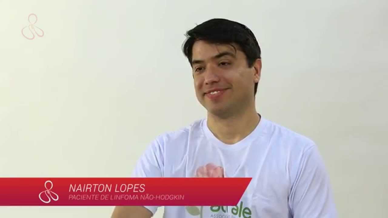 Nairton Lopes - Depoimento - Movimento contra o linfoma - 2014